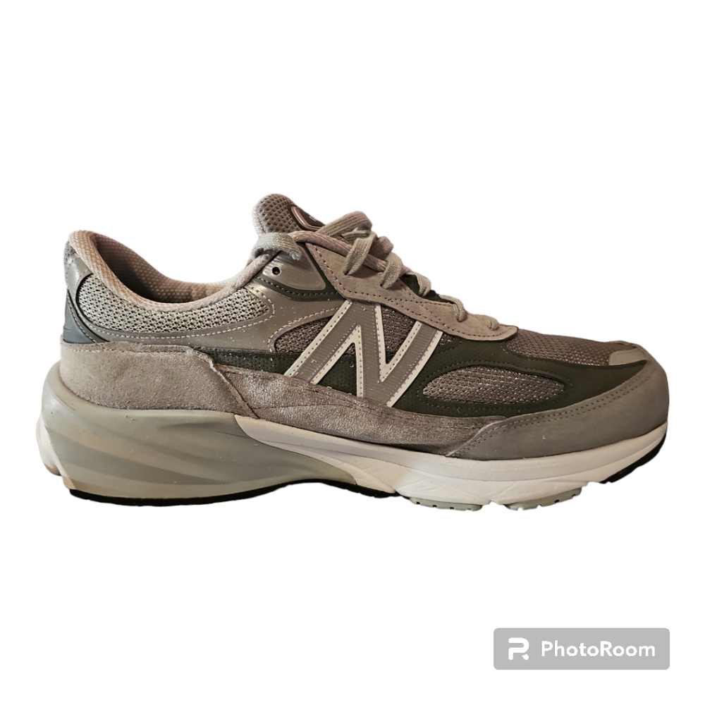 EUC New Balance 990v6 gray running shoes, size 14EEEE. - Picture 6 of 10